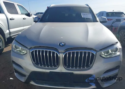 2021 BMW X3 Sdrive30I из США, поврежденный, VIN 5UXTY3C02M9H14900